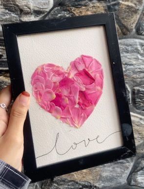 Rose Heart Frame